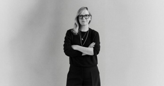 Sarah Burton, the new creative talent at the helm of Givenchy.